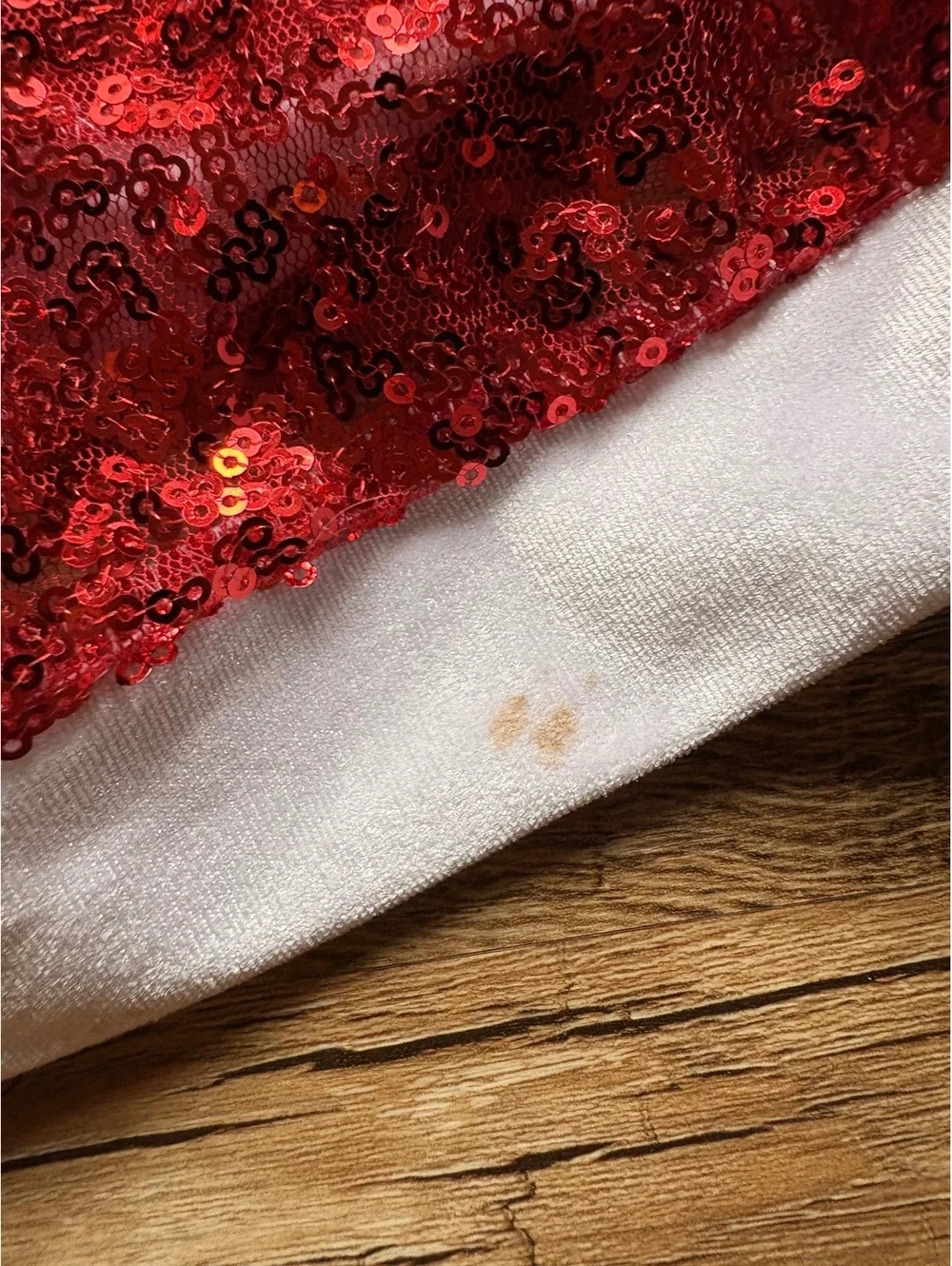 JoJo's Closet Holiday Collection Red Sequin Santa Dress Size 7/8 Medium